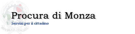 Procura di Monza